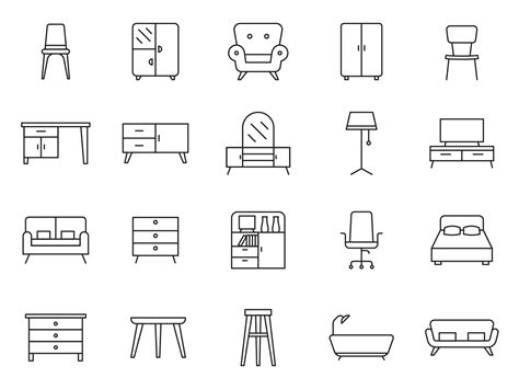 Furniture Icons Free