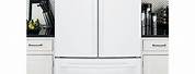 GE French Door Refrigerator White