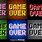 Game Over in Pixel
