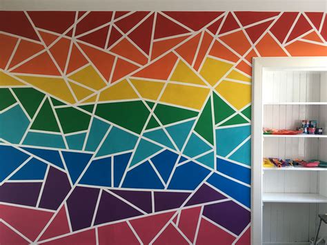 Geometric Wall Art DIY