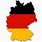 Germany Country Shape