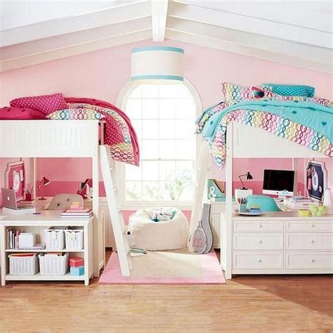 Girls Bedroom Twin Beds