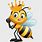 Girly Cartoon Bee