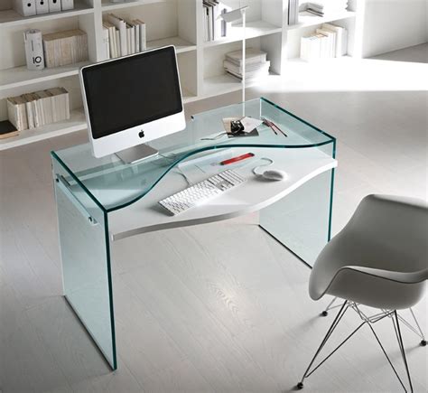 Glass Home Office Desk