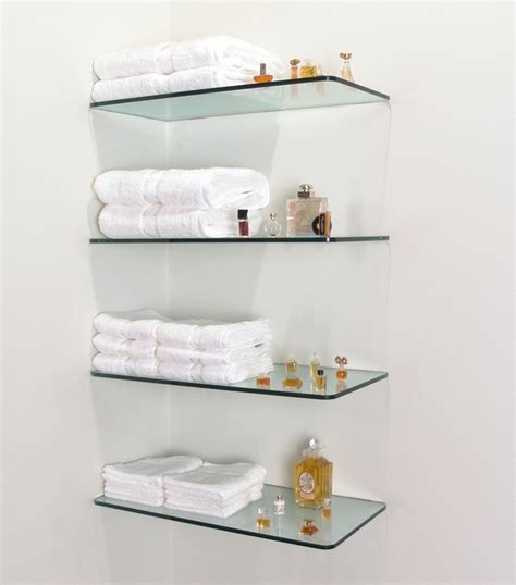 Glass Shelves for Bathroom