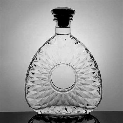 Glass Wine Bottle with Lid