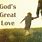 God's Great Love
