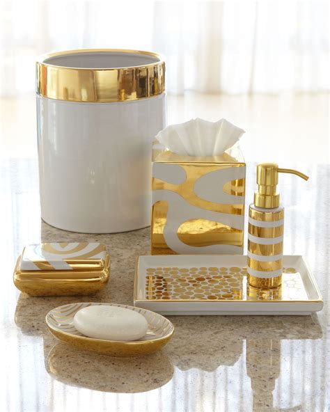 Gold Bathroom Accessories Sets
