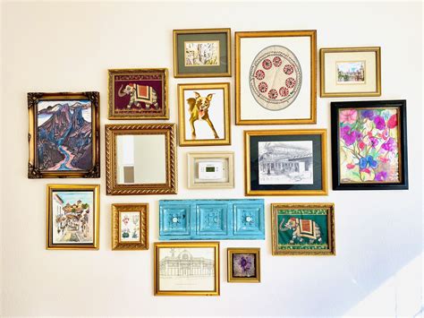 Gold Frame Gallery Wall