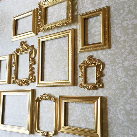 Gold Frame Wall Decor