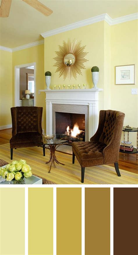 Gold Living Room Color Scheme