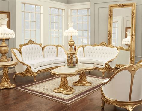Gold Living Room Furniture