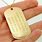 Gold Military Dog Tags
