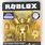 Gold Roblox Toy