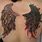 Good and Evil Wings Tattoo