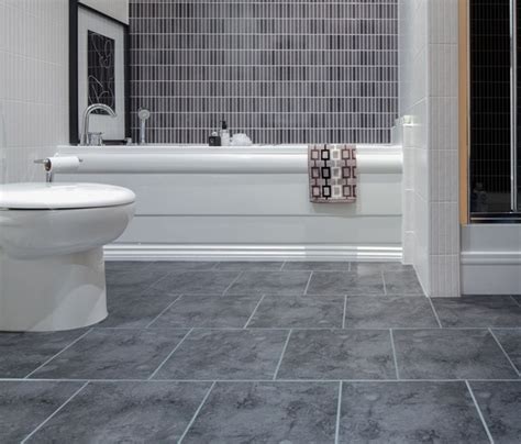 Gray Bathroom Floor Tile Ideas