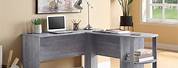 Gray Home Office Desk
