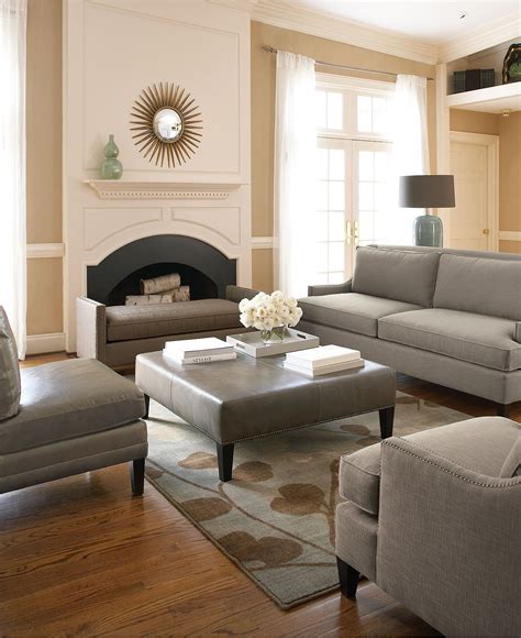 Gray and Tan Living Room Ideas