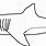 Great White Shark Outline