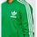 Green Adidas Track Jacket