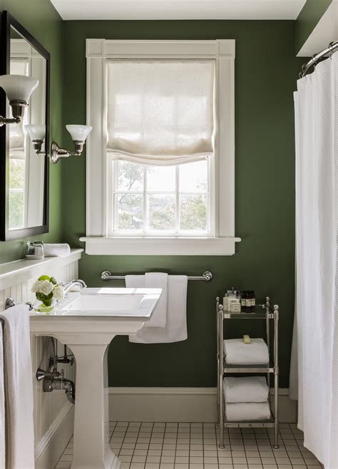 Green Bathroom Color Schemes