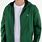 Green Hooded Jacket