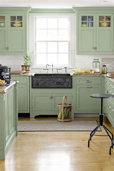Green Kitchen Wall Color