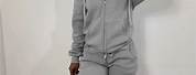 Grey 2 Piece Sweat Suit