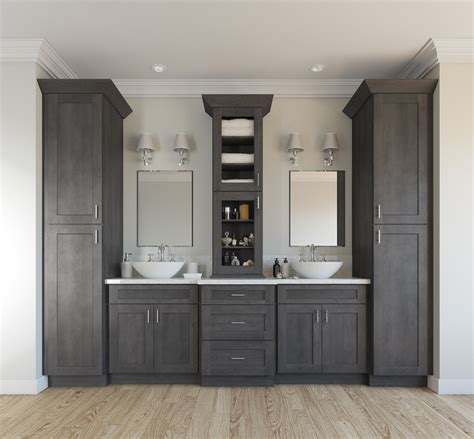 Grey Bathroom Vanity Cabinet