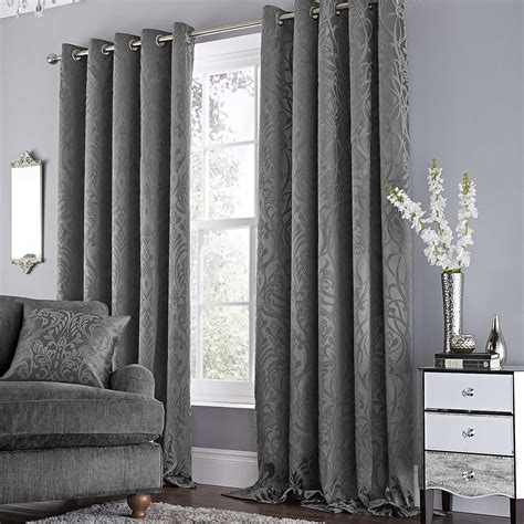 Grey Curtains for Living Room