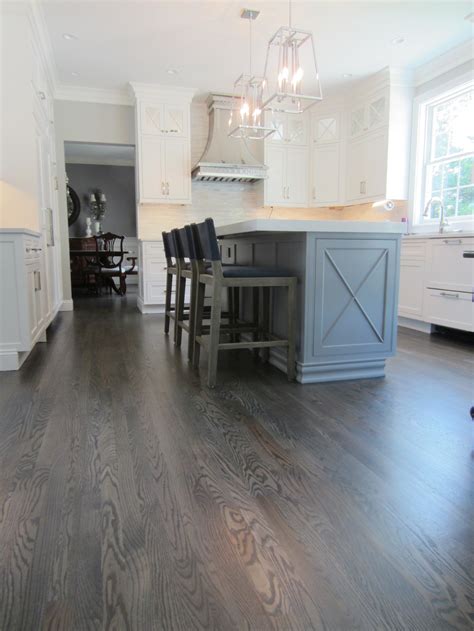 Grey Kitchen Wood Floors