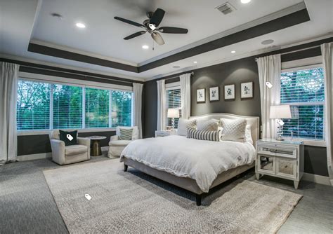 Grey Master Bedroom