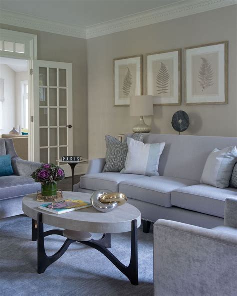 Grey and Beige Living Room