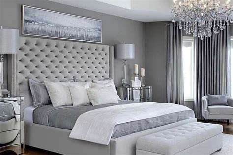 Grey and Silver Bedroom Ideas