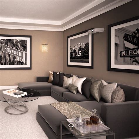Grey and Taupe Living Room Ideas