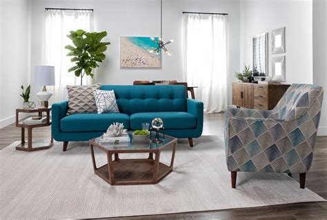 Grey and Teal Living Room Ideas