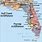 Gulf Coast Beaches Map
