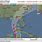 Gulf Coast Hurricane Tracking Map