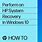 HP Recovery Windows 10
