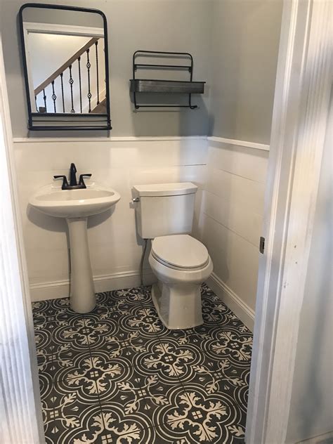 Half Bathroom Tile Ideas