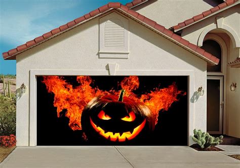 Halloween Garage Door Decorations