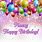 Happy Birthday Nancy Balloons