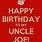 Happy Birthday Uncle Joe
