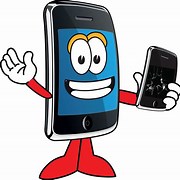 Happy Cell Phone Clip Art