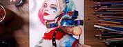 Harley Quinn Draw Suicide Squad