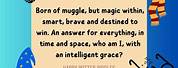 Harry Potter Riddles and Answers