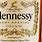 Hennessy Cognac Label