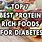 High Protein Foods for Diabetics