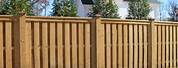 High Wooden Fence