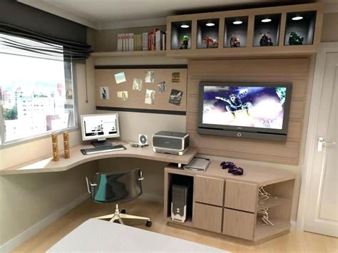Home Office TV Room Ideas